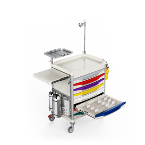 CHARIOT D'URGENCE PEDIATRIQUE:
