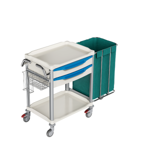 CHARIOT POUR SOINS INFIRMIERS, PANSEMENT ET LINGE: