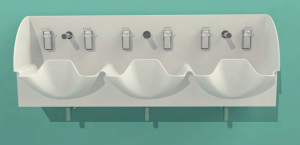LAVABO ASPETIQUE TRIPLE: